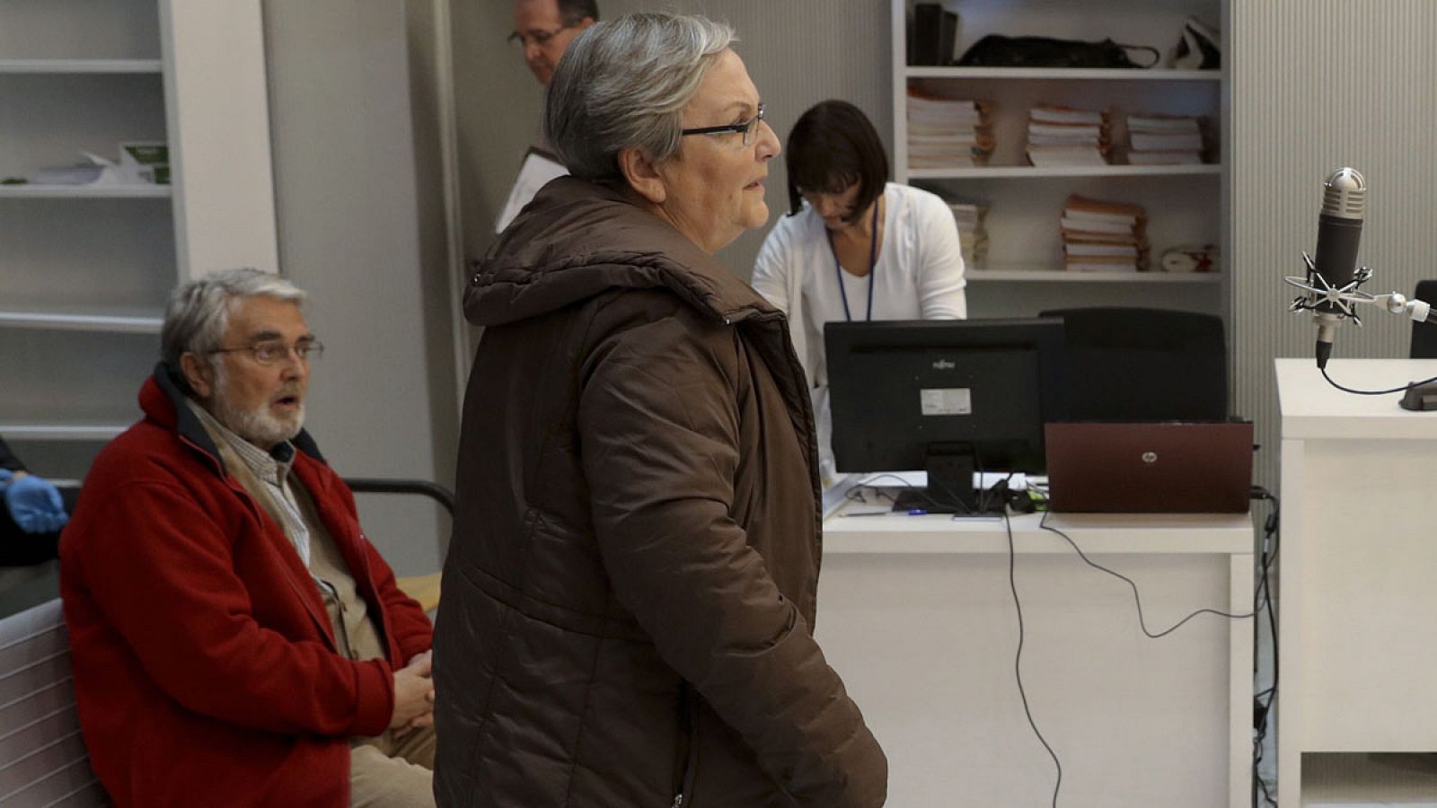 José Antonio Ramón Teijelo y María Victoria Gómez, en la Audiencia Nacional el pasado 20 de noviembre