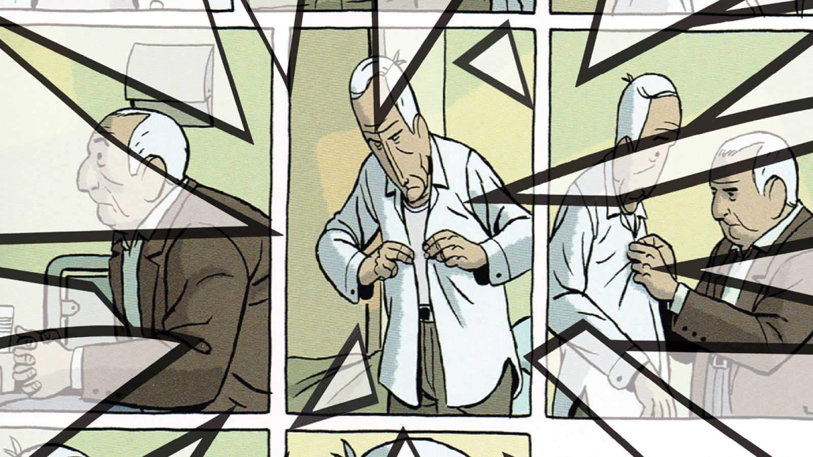 Fragmento de la portada de 'Imágenes de la enfermedad en el cómic actual'