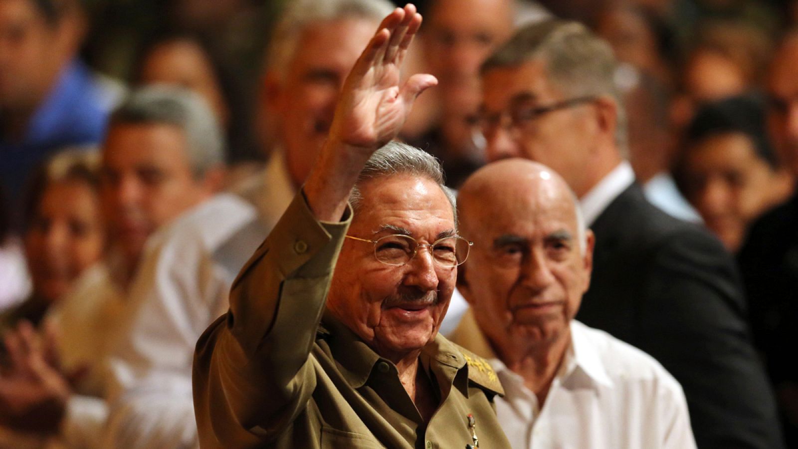 Imagen del presidente de Cuba, Raúl Castro, en un acto político celebrado en noviembre.