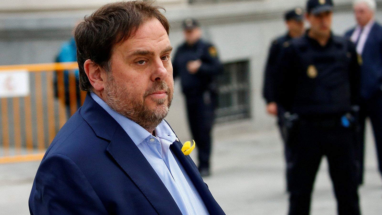 Oriol Junqueras está en prisión preventiva por su implicación en el sumario abierto por el procés hacia la declaración unilateral de independencia en Cataluña.