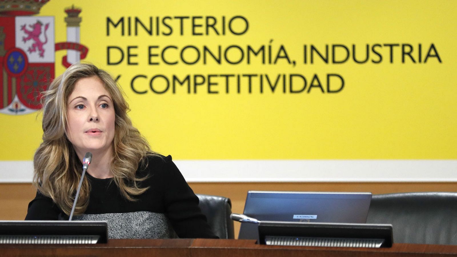 La secretaria de Estado del Tesoro, Emma Navarro.