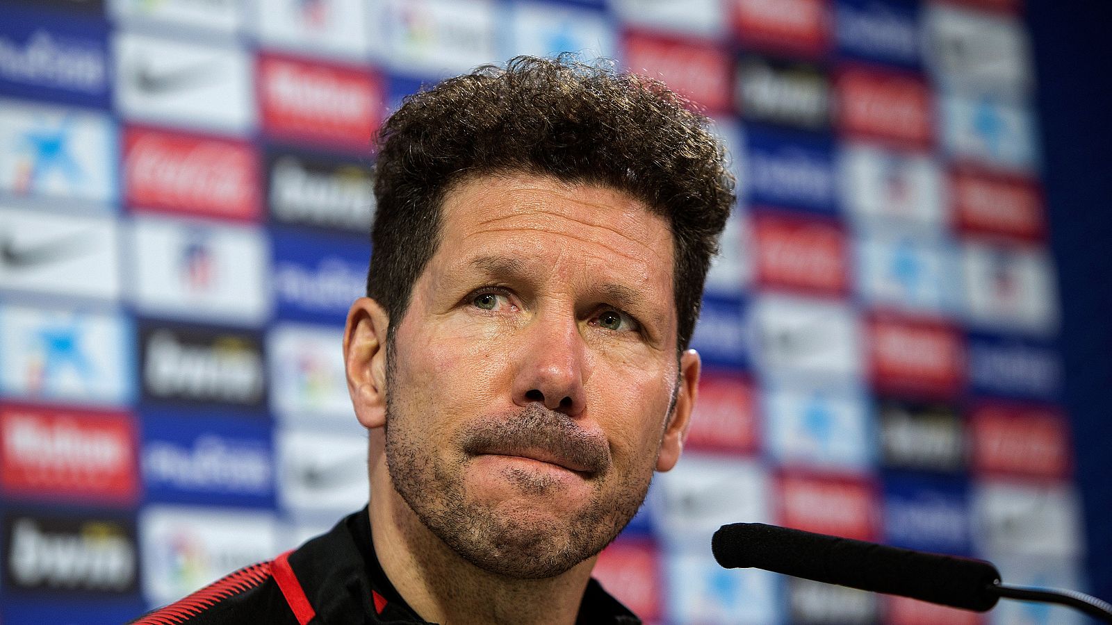 Rueda de prensa del entrenador del Atlético de Madrid, Diego Simeone