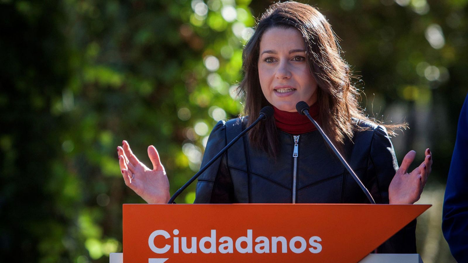 La líder de Ciudadanos (Cs) en Cataluña, Inés Arrimadas