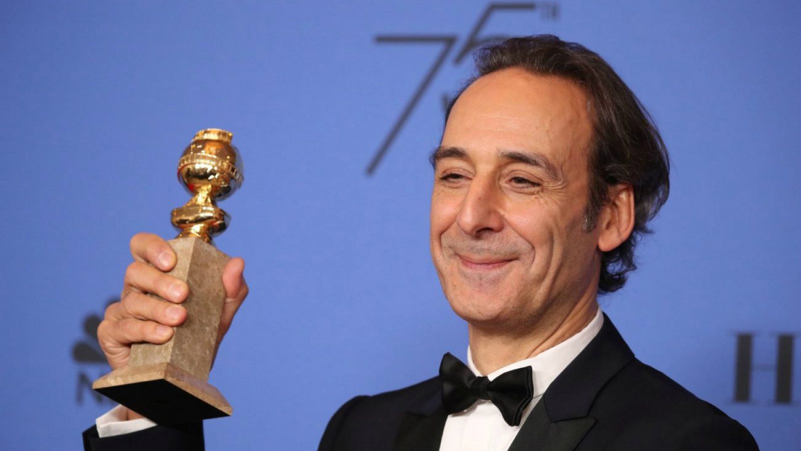 Alexandre Desplat en los Globos de Oro 2018