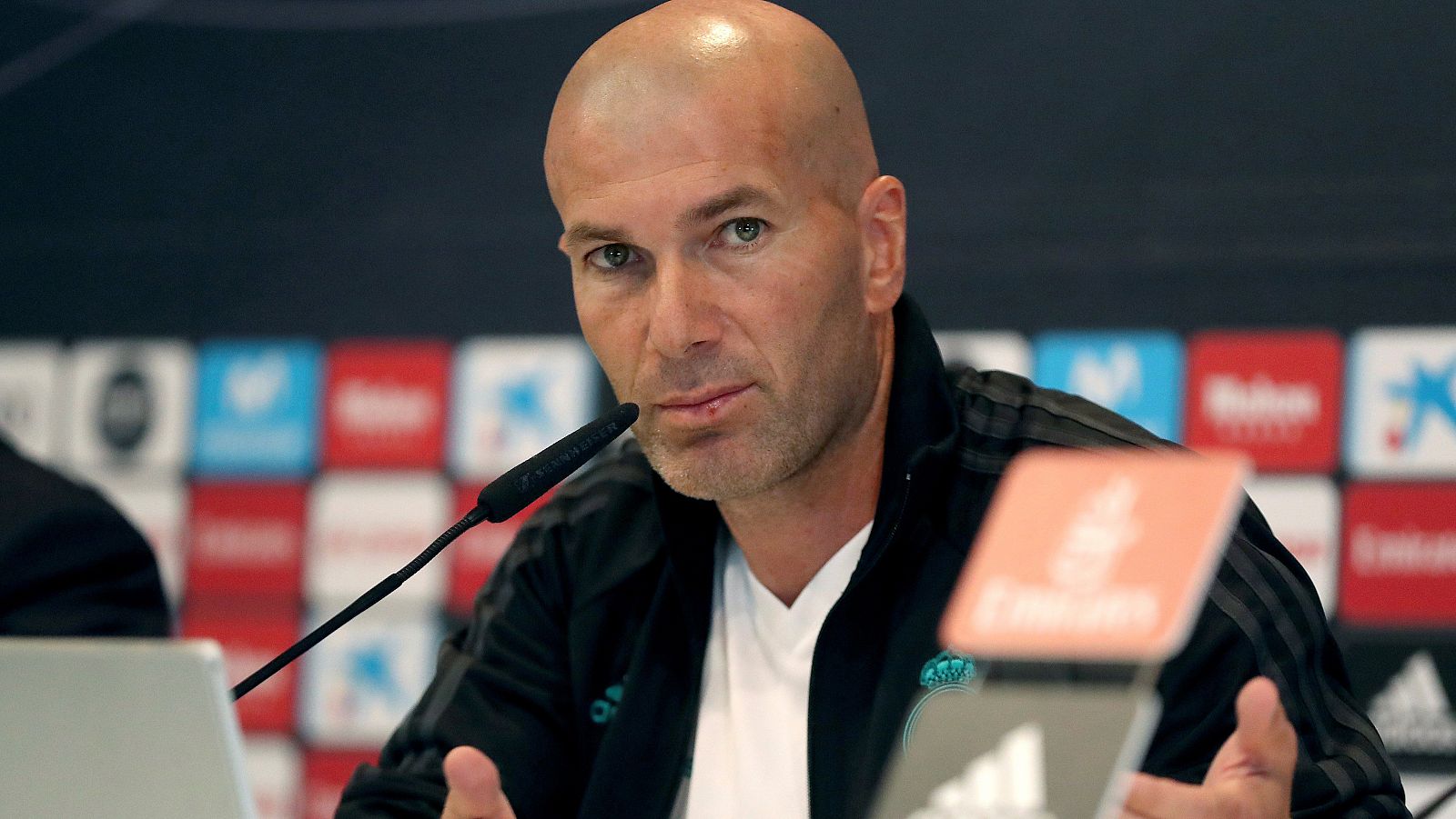 Rueda de prensa de Zinedine Zidane.
