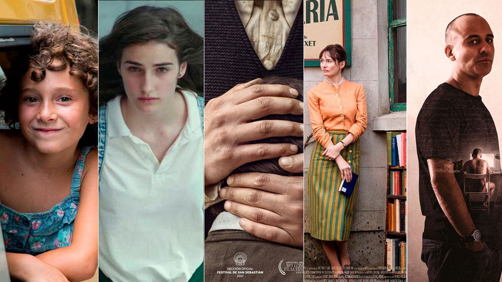 Las nominadas a mejor película en los Goya 2018 son: 'Verano 1993','Verónica', 'Handia', 'La librería' y 'El autor'