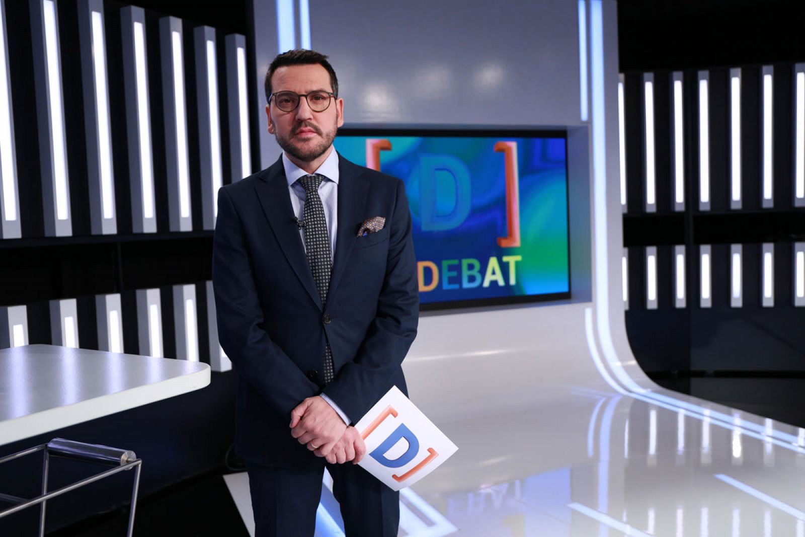 Quim Barnola, director i presentador de El Debat de La 1 a TVE Catalunya