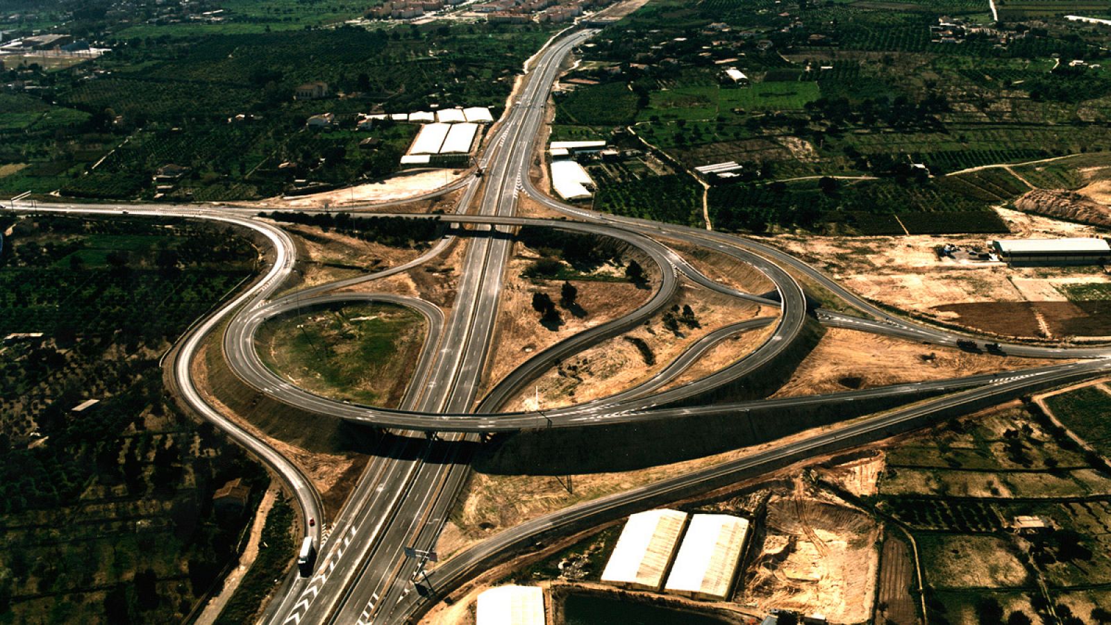 La autopista de circunvalación a Alicante, en una imagen de archivo