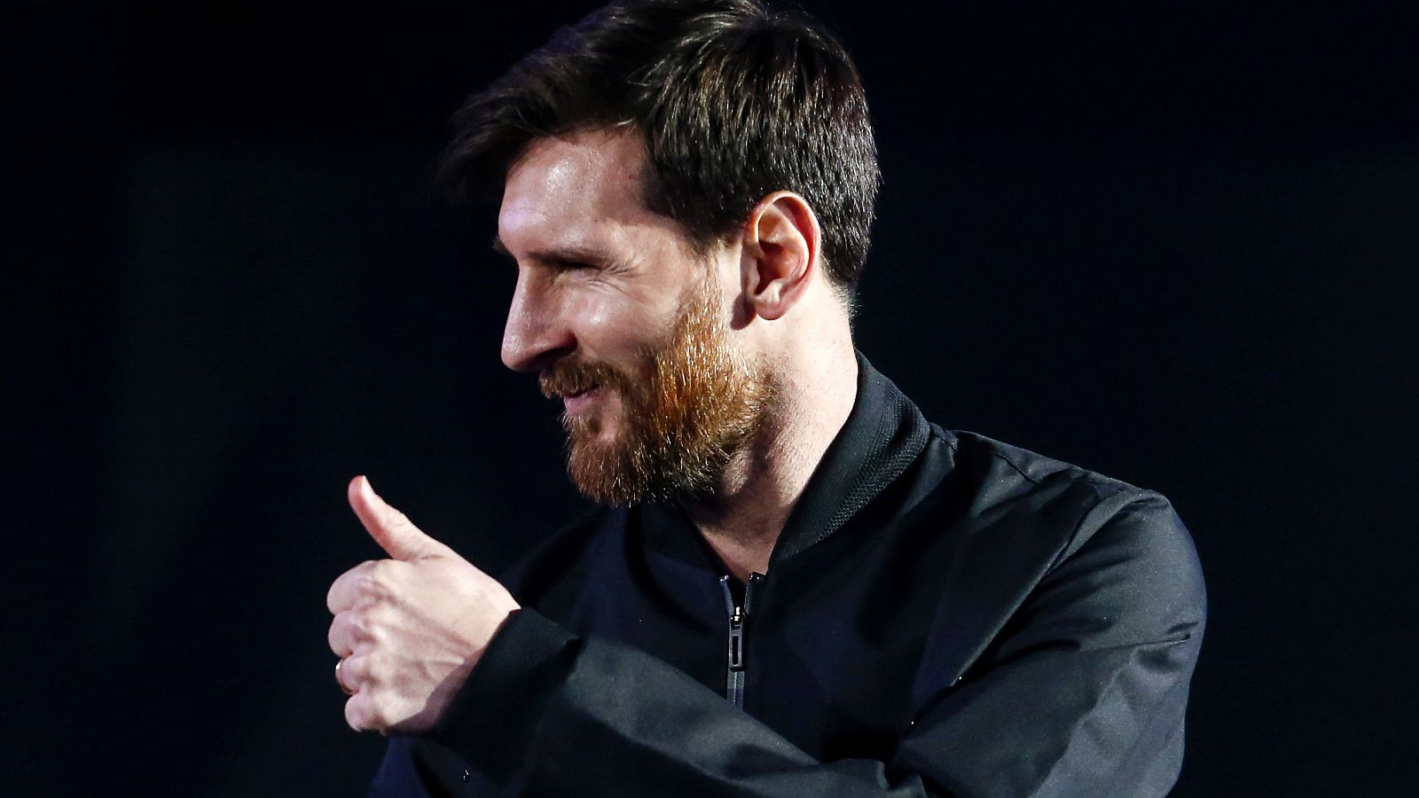 El argentino Leo Messi, en la presentación de sus botas este viernes.
