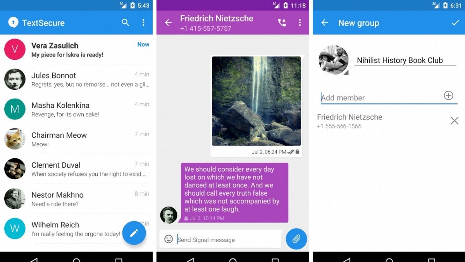 Signal Private Messenger está disponible tanto en iOS como en Android.