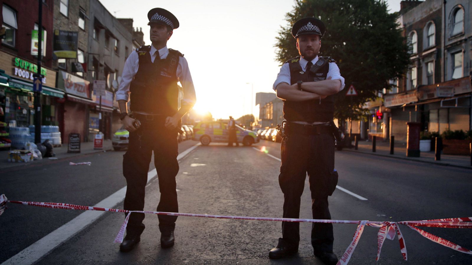 Lugar donde se produjo el ataque en Londres