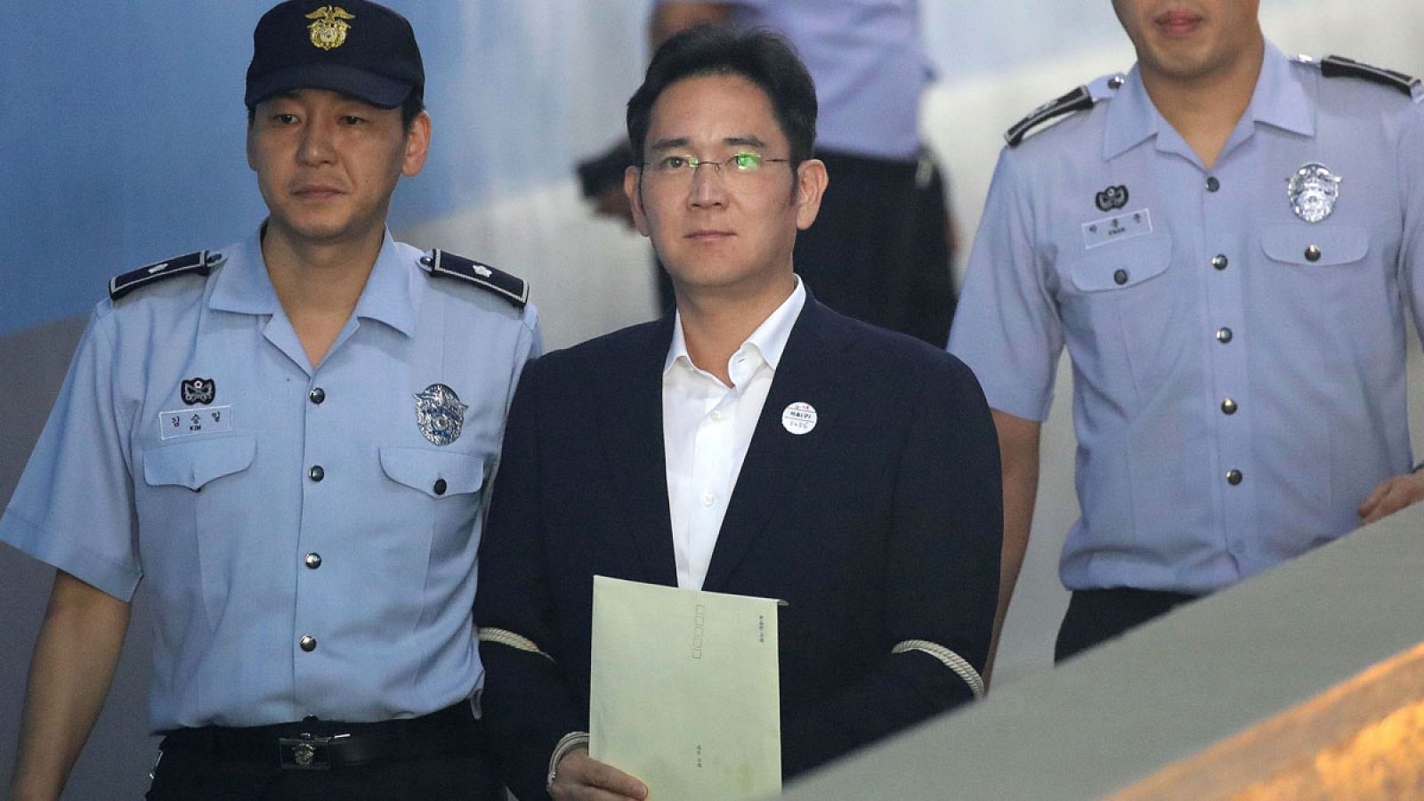 El heredero y líder de facto de Samsung, Lee Jae-yong