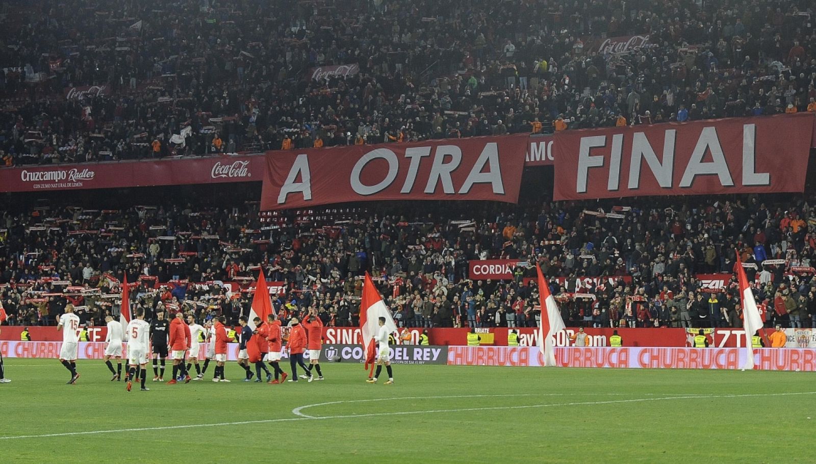El Sevilla, a otra final