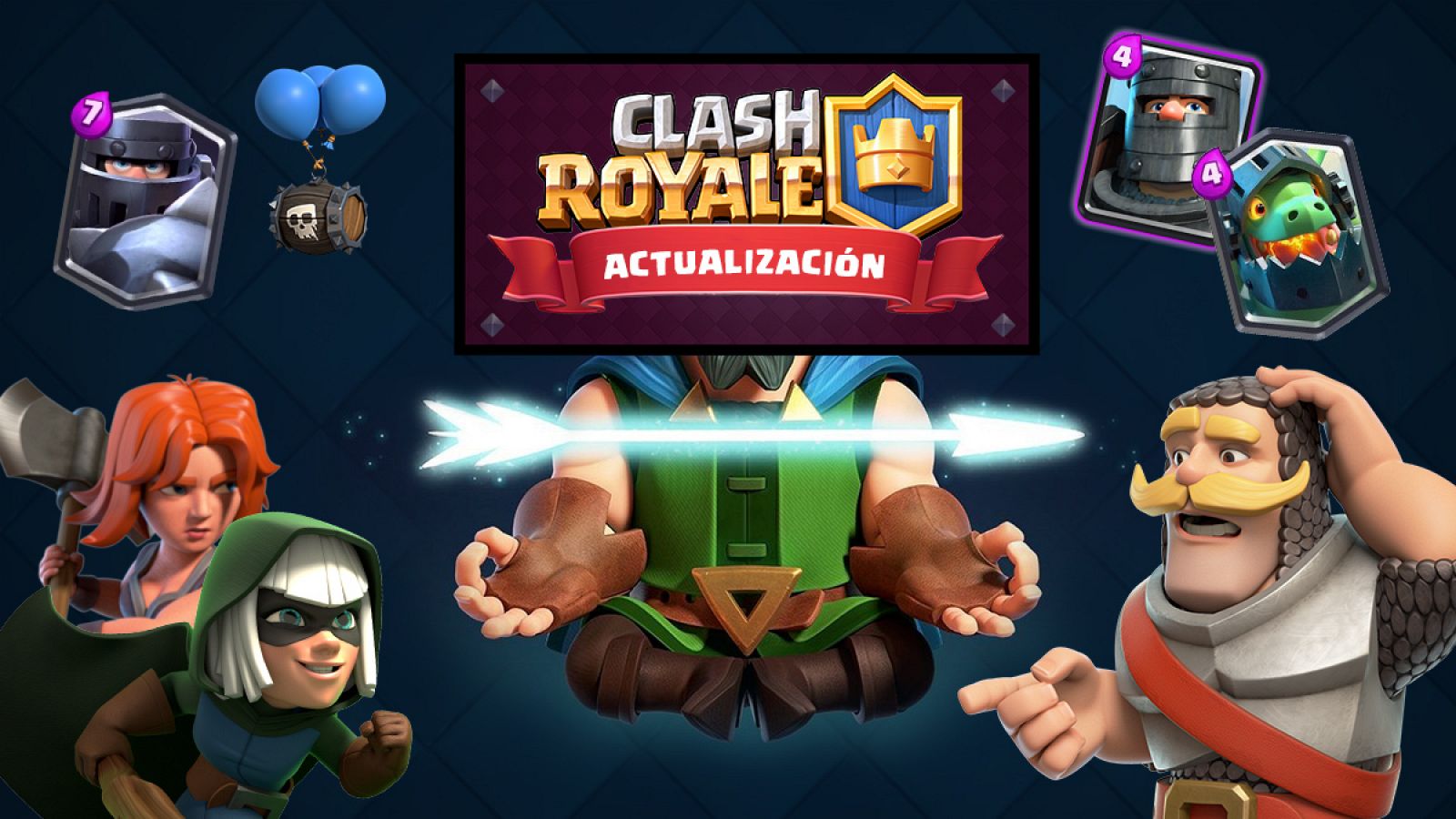 Clash Royale lanza otro cambio de balance y una nueva carta legendaria