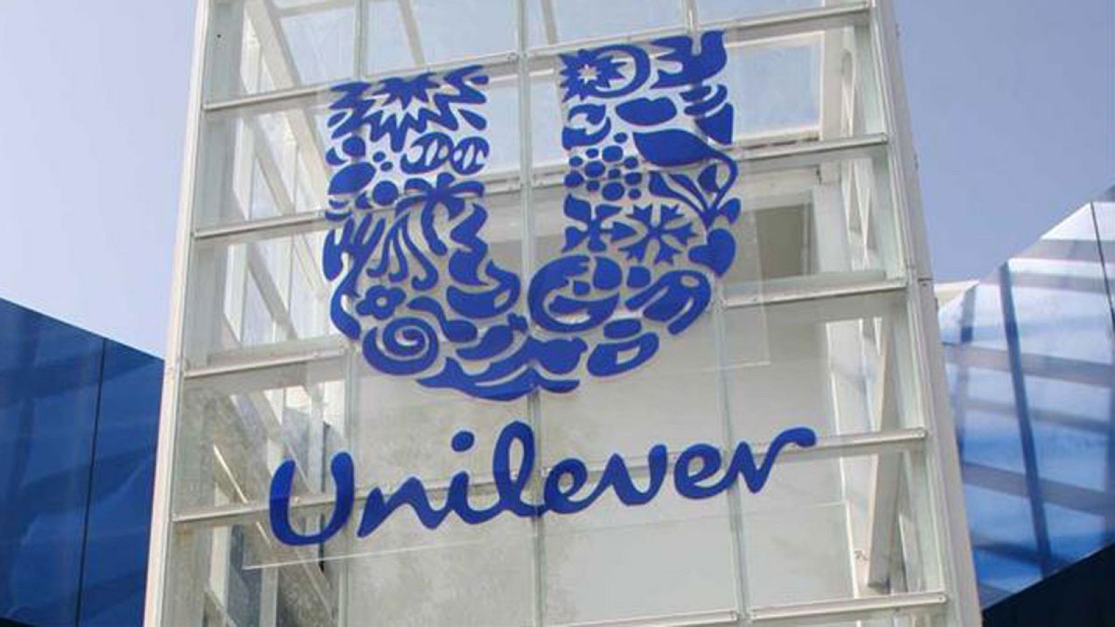 Logo de Unilever en su filial de México
