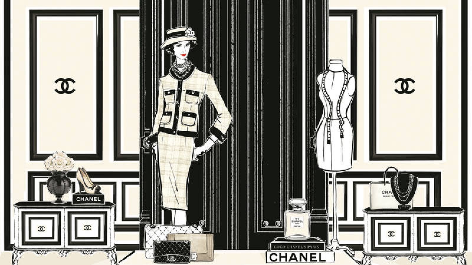 Megan Hess ilustra la vida y el legado de Coco Chanel.  