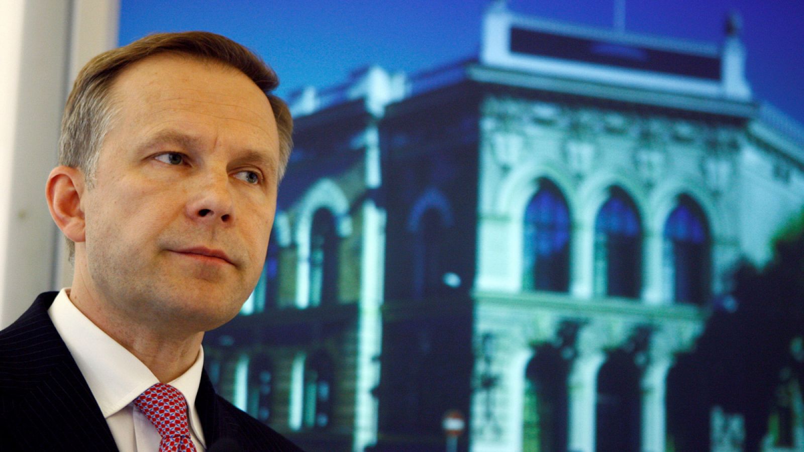 El gobernador del Banco Central de Letonia, Ilmars Rimsevics