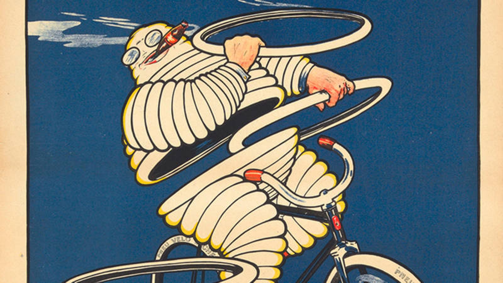 El famoso muñeco Michelin en 1912