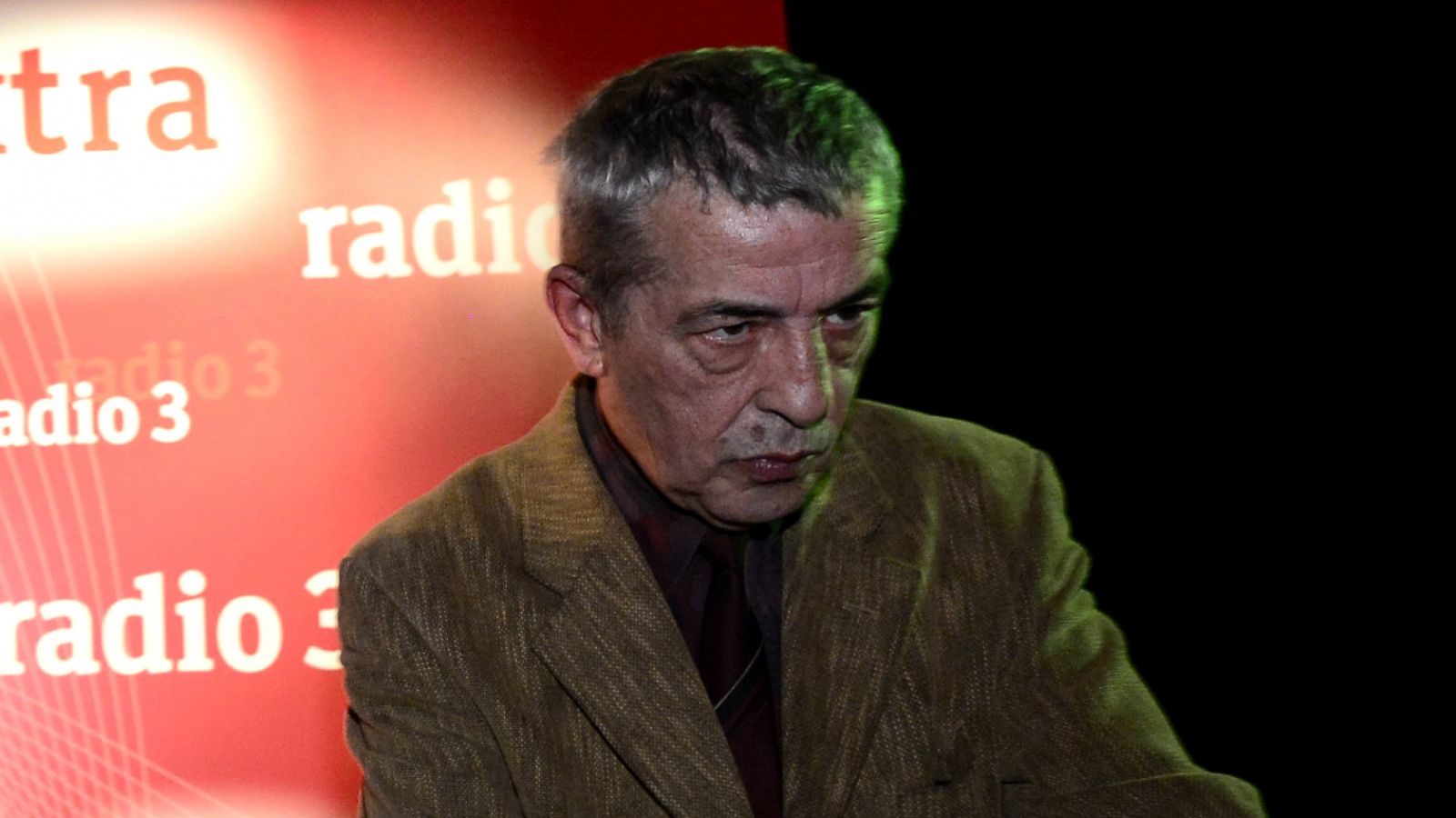 José Manuel Costa en su participación en la Fiesta de Radio 3 Extra en 2015