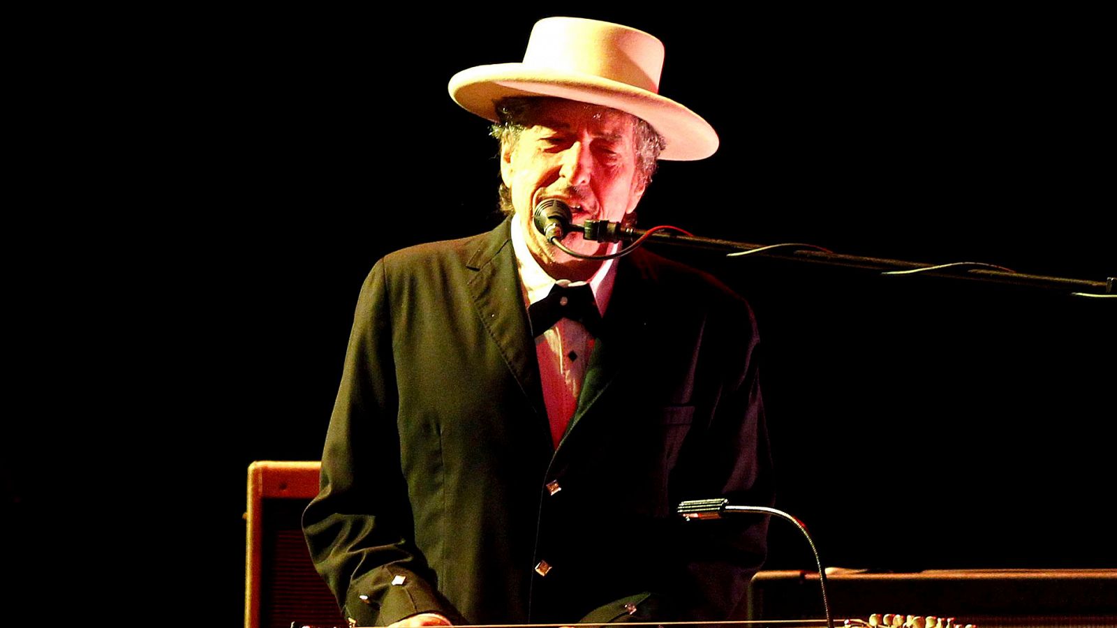 Bob Dylan, durante el concierto ofrecido en 2012 en el Festival Internacional de Benicássim, en Castellón