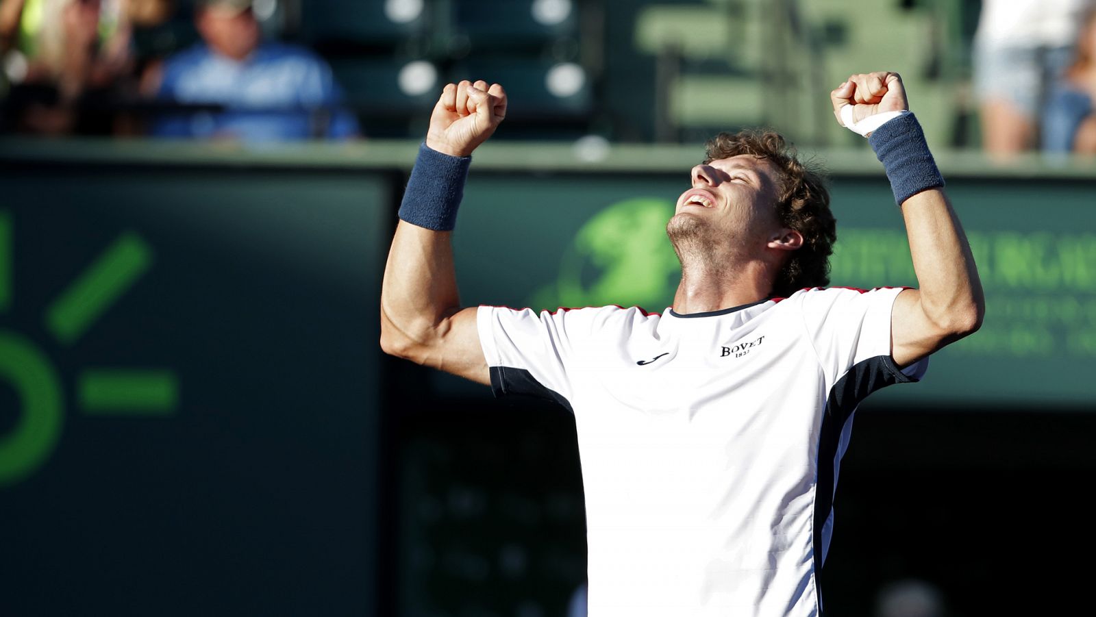 El español Pablo Carreño vence al sudafricano Kevin Anderson en el Abierto de Miami 2018