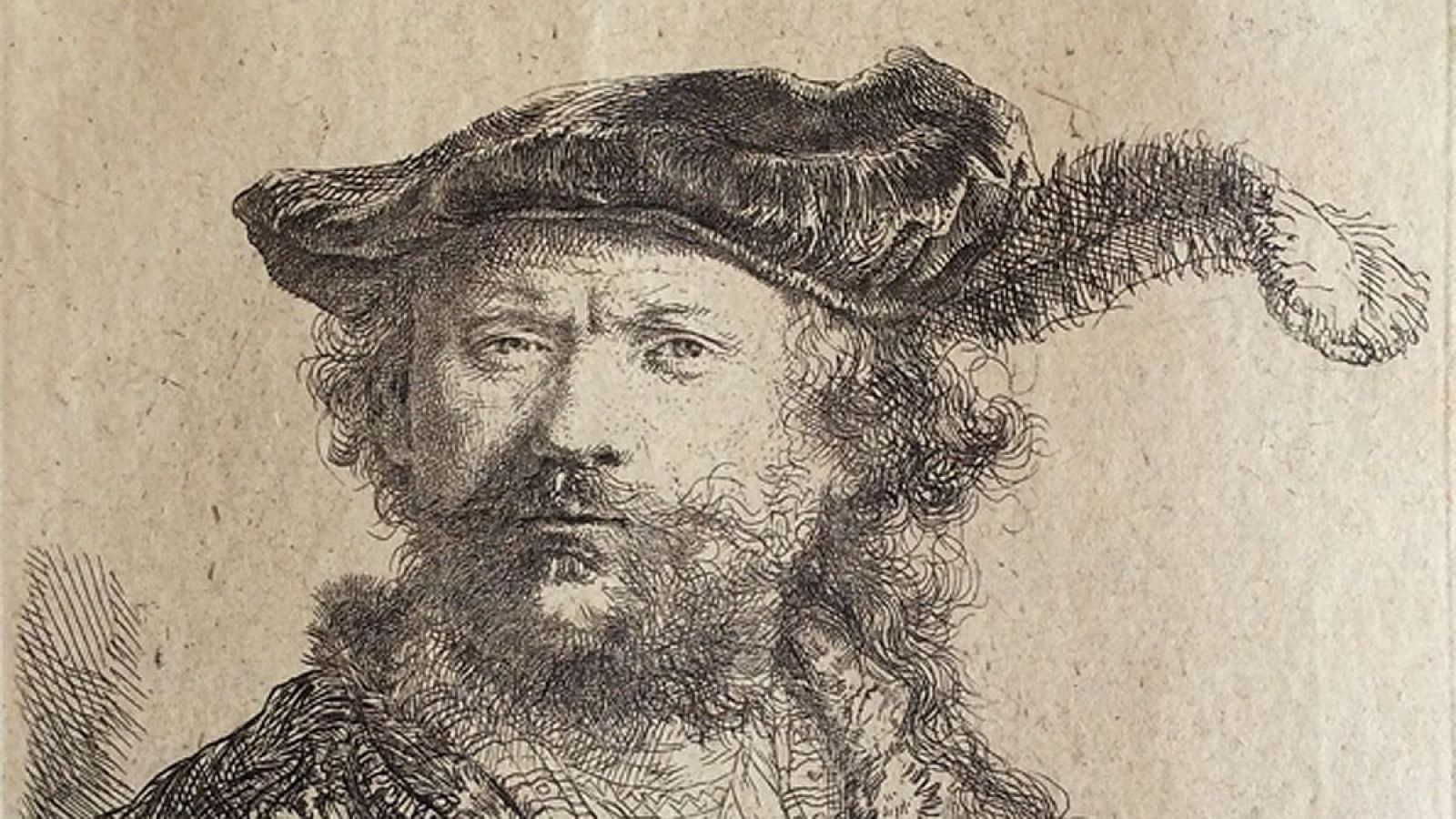 Autorretrato, 1638.Rembrandt van Rijn. Museo Lázaro Galdiano.