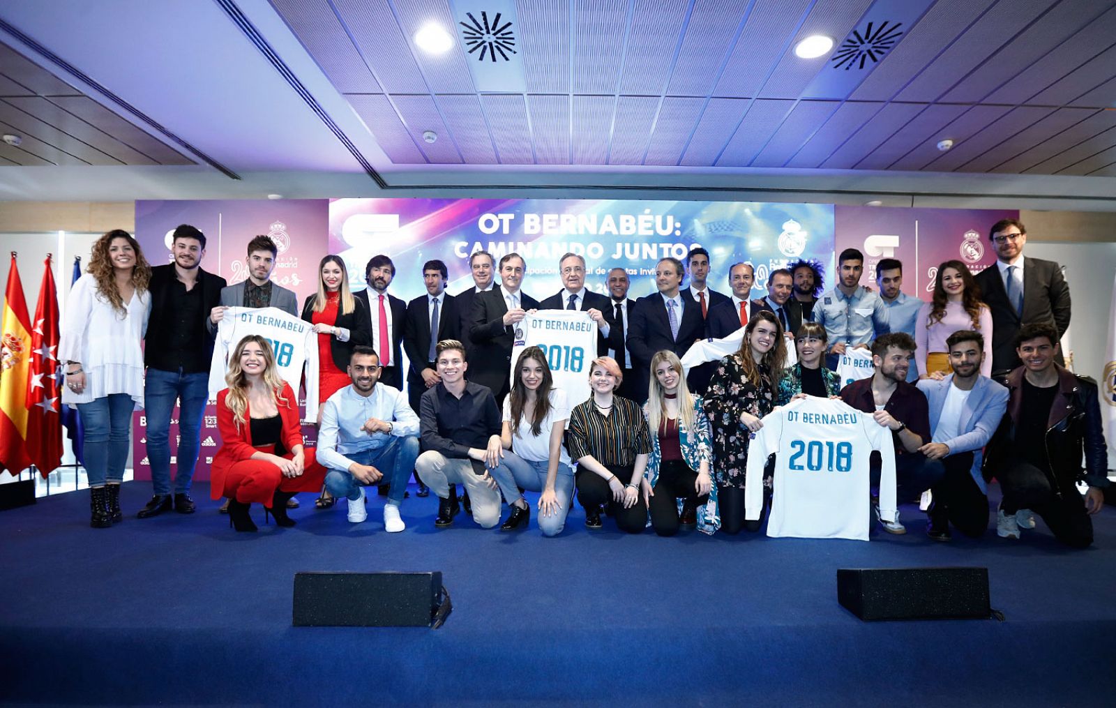Los 16 concursantes de 'Operación Triunfo' protagonizarán el concierto solidario el próximo 29 de junio en el Estadio Santiago Bernabéu