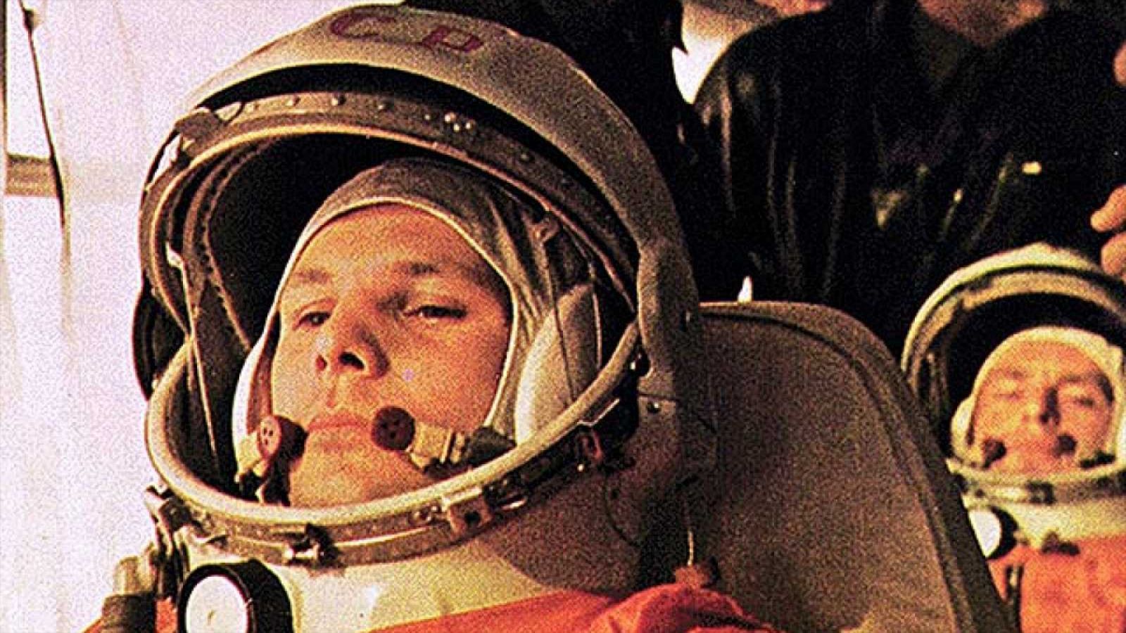 Fotografía de archivo del cosmonauta soviético Yuri Gagarin.