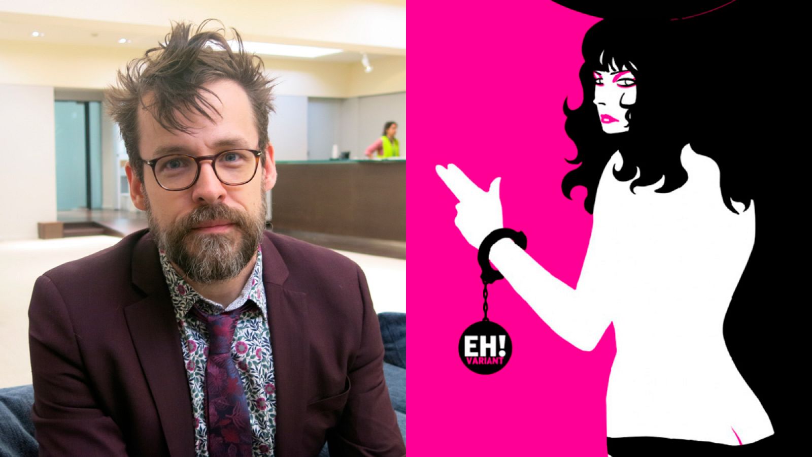 Matt Fraction en el Salón del Cómic y una imagen de 'Sex Criminals'