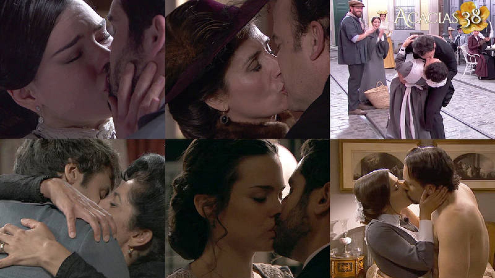  Celebramos el Día Internacional del beso eligiendo los mejores de 'Acacias 38'