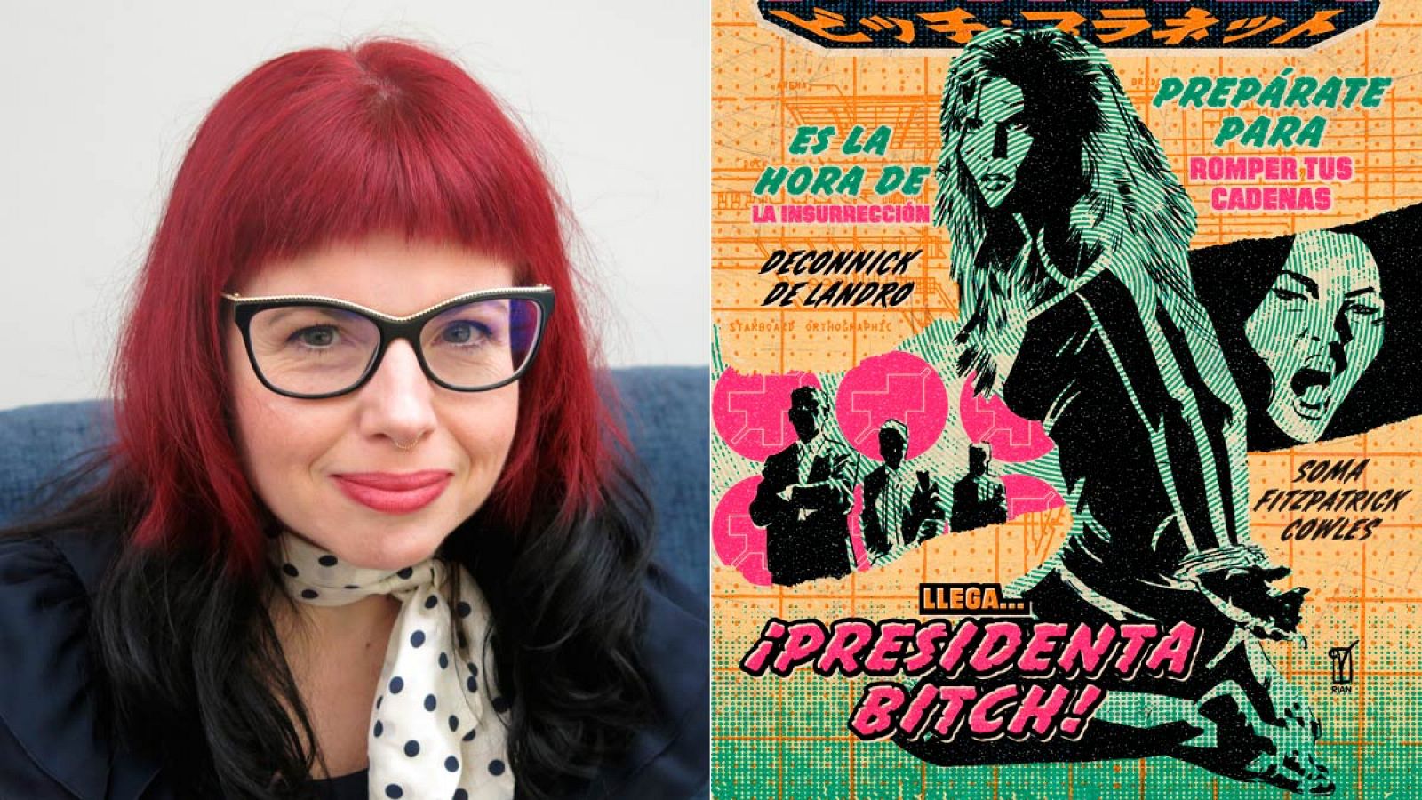 Kelly Sue DeConnick en el Salón del Cómic de Barcelona e ilustración de 'Bitch Planet'