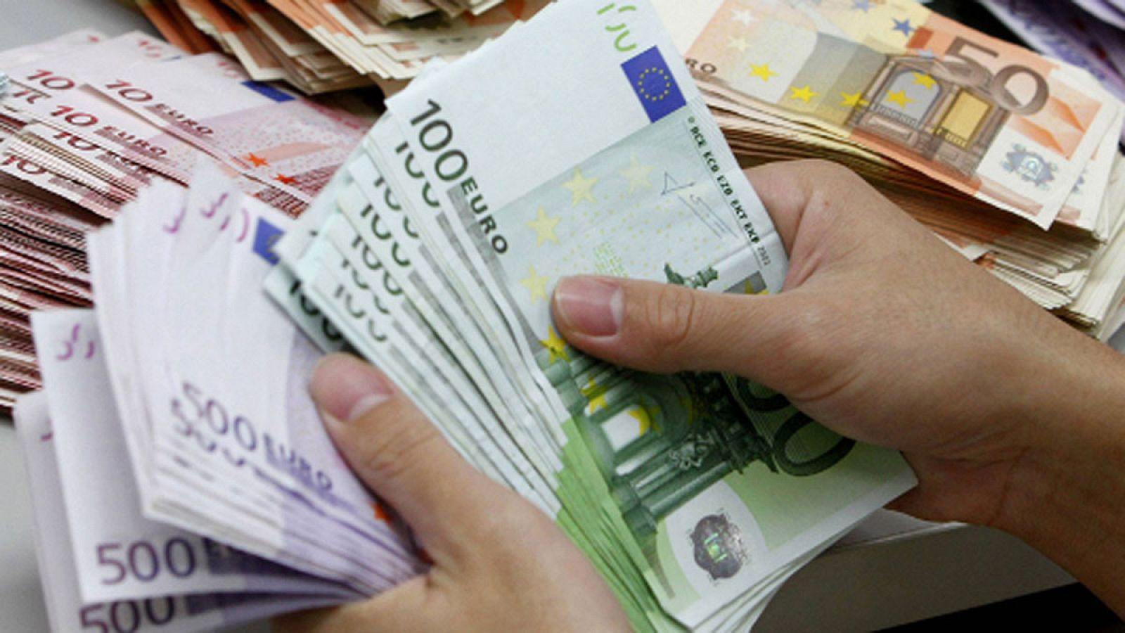 Recuento de billetes de euro