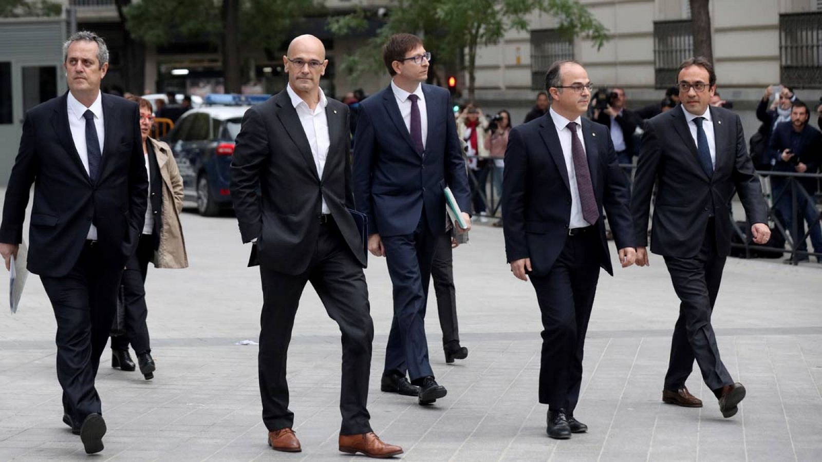 Diferentes exconsellers de la Generalitat de Cataluña acuden al Supremo (IMAGEN DE ARCHIVO).