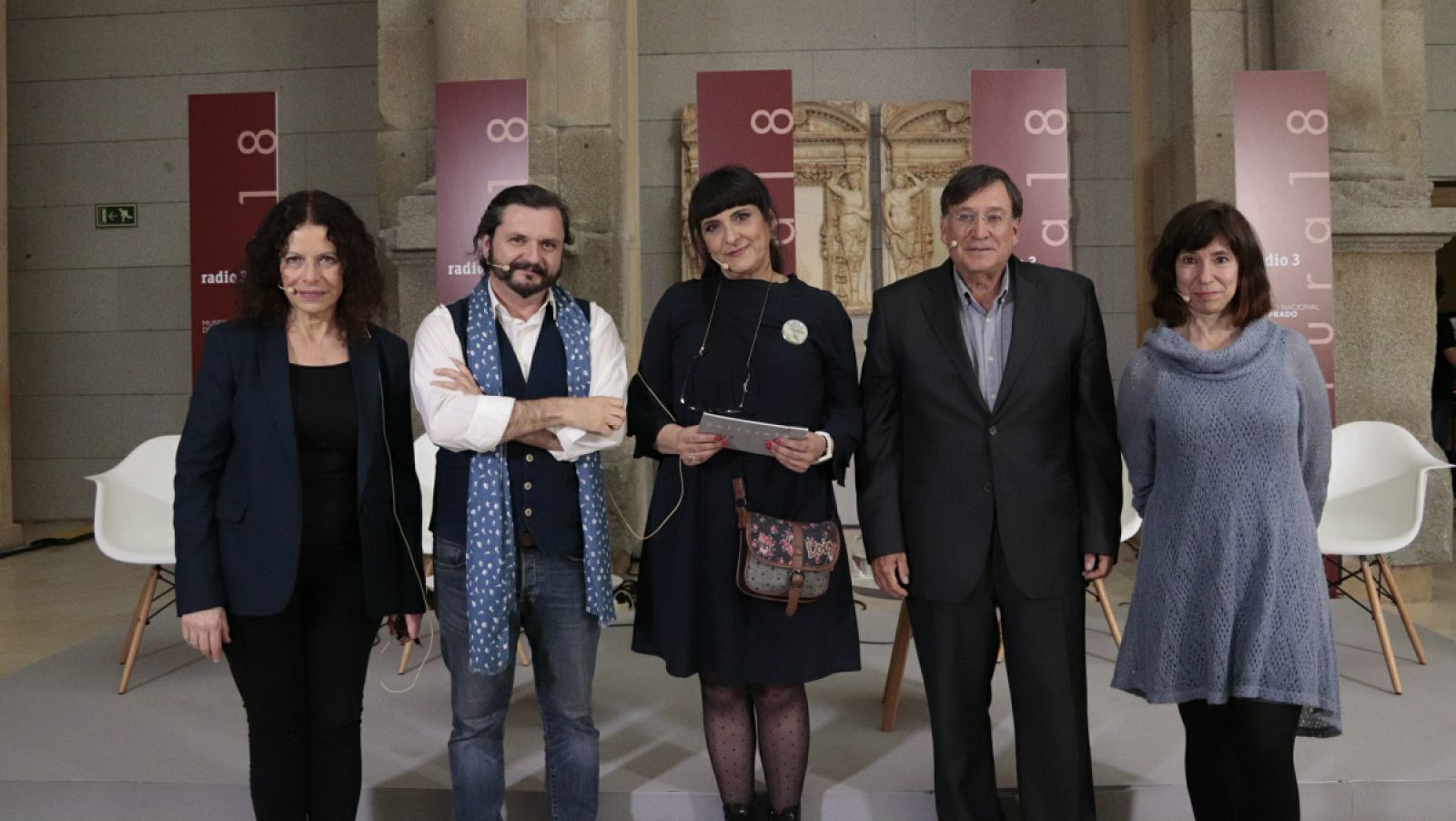 Desde la izquierda: Alicia Puleo, Raúl de Tapia, Maria José Parejo, Joaquín Araújo y Yayo Herrero