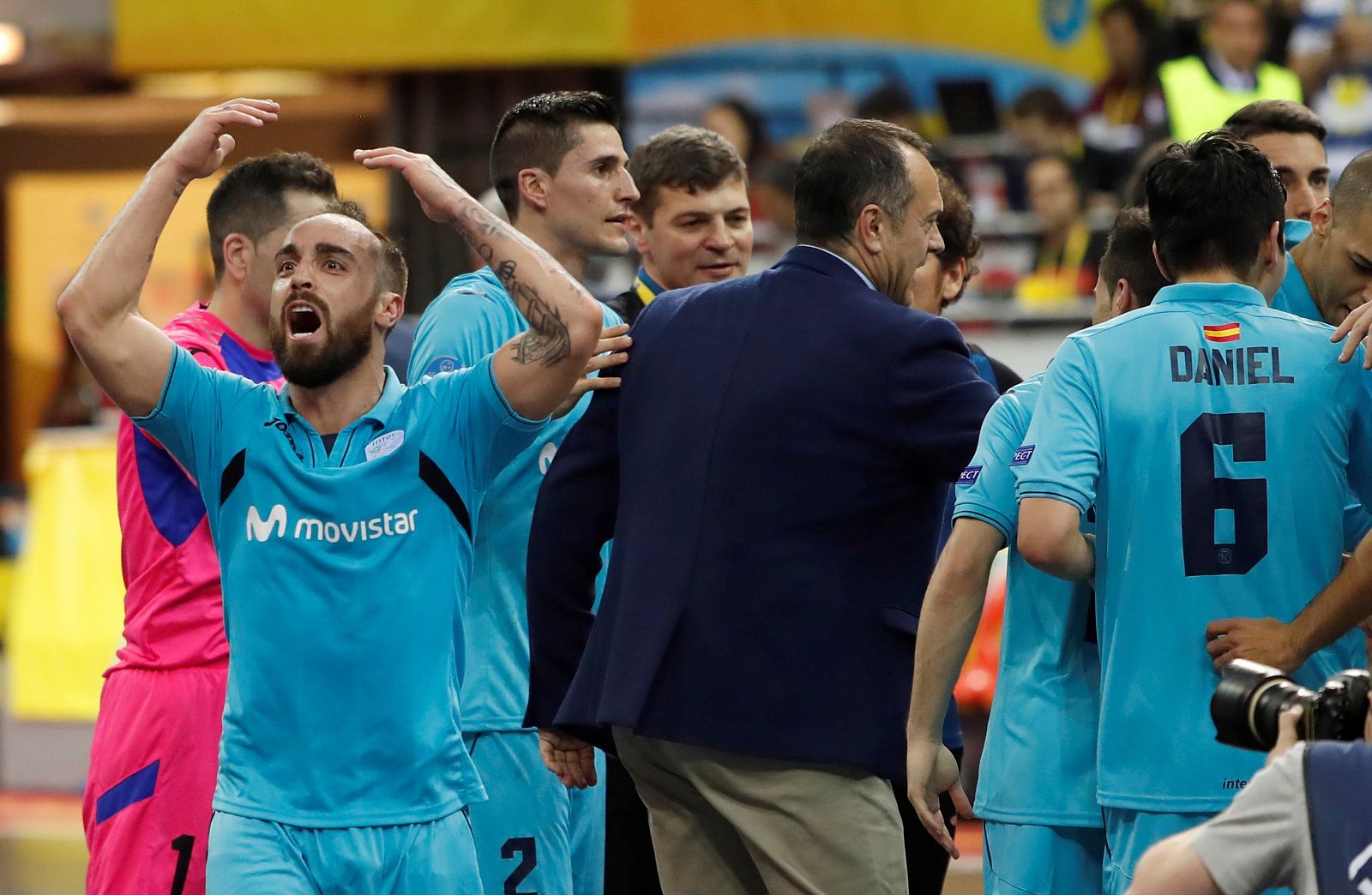 El Inter Movistar logra la UEFA Futsal Cup.