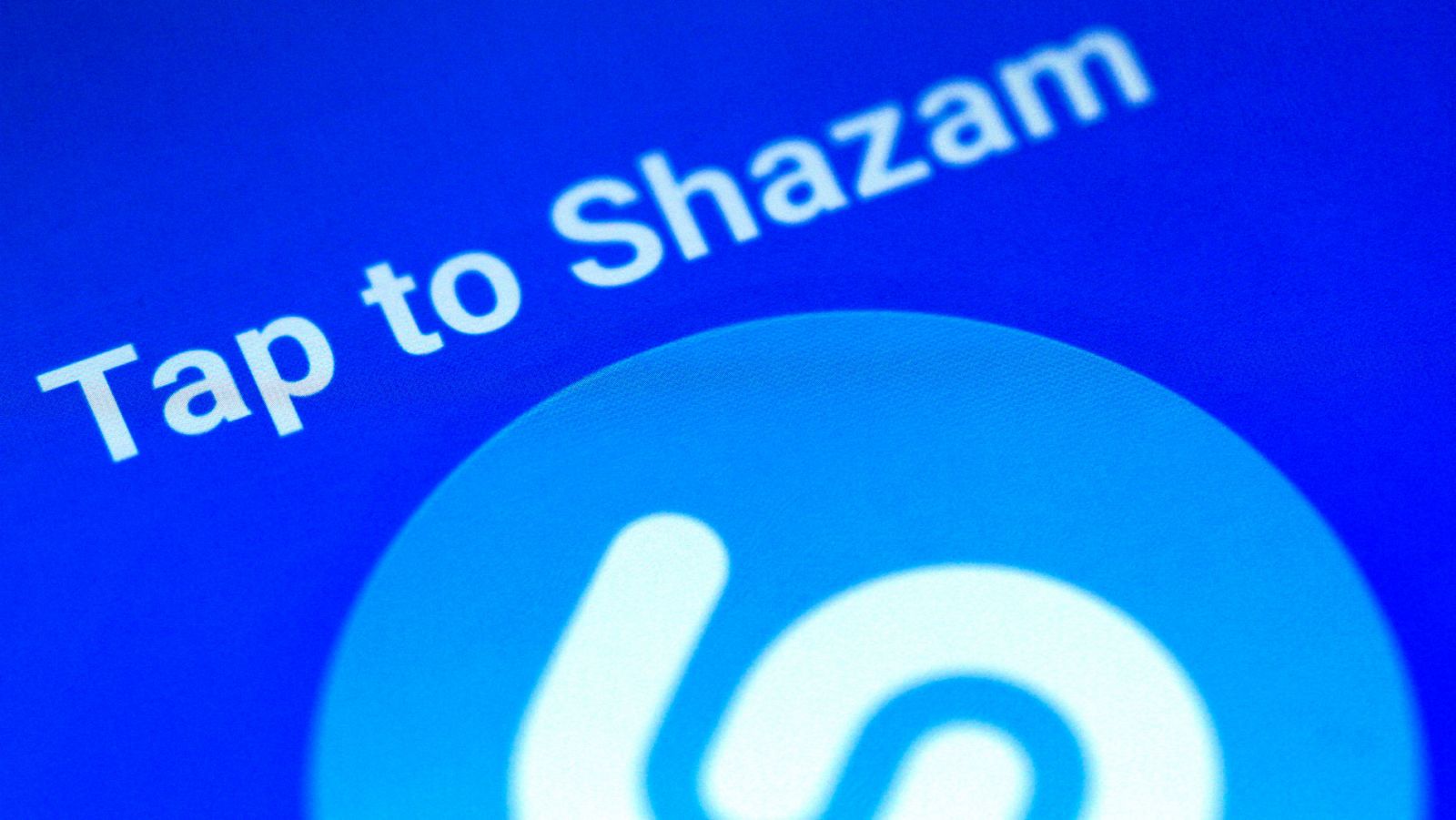 Logotivo de la aplicación de reconocimiento de canciones Shazam