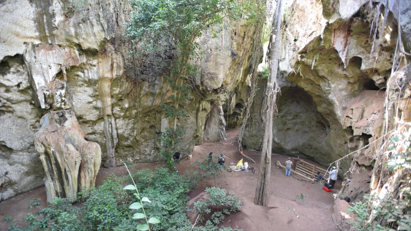 Cueva de Panga ya Saidi, situada en Kalifi, en la parte sur de la costa keniana.