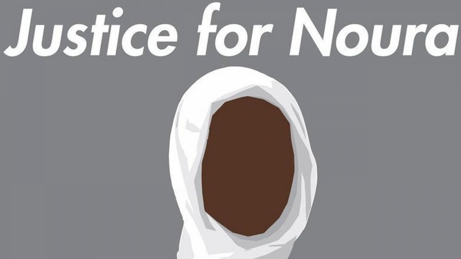 Imagen de la campaña que pide justicia para Noura Hussein en redes sociales
