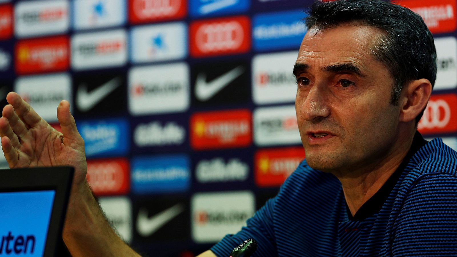 Rueda de prensa  de Ernesto Valverde