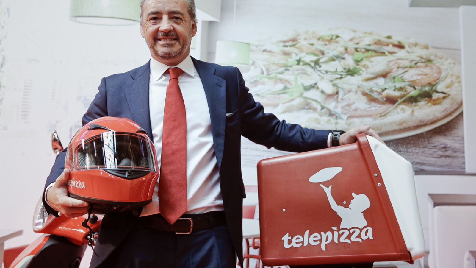 El presidente de Telepizza, Pablo Juantegui, en una imagen de archivo