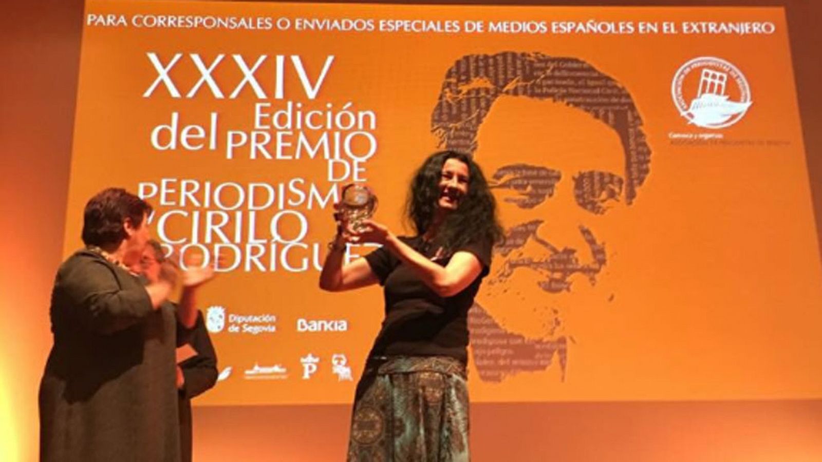 Cristina Sánchez, RNE, Premio Cirilo de periodismo