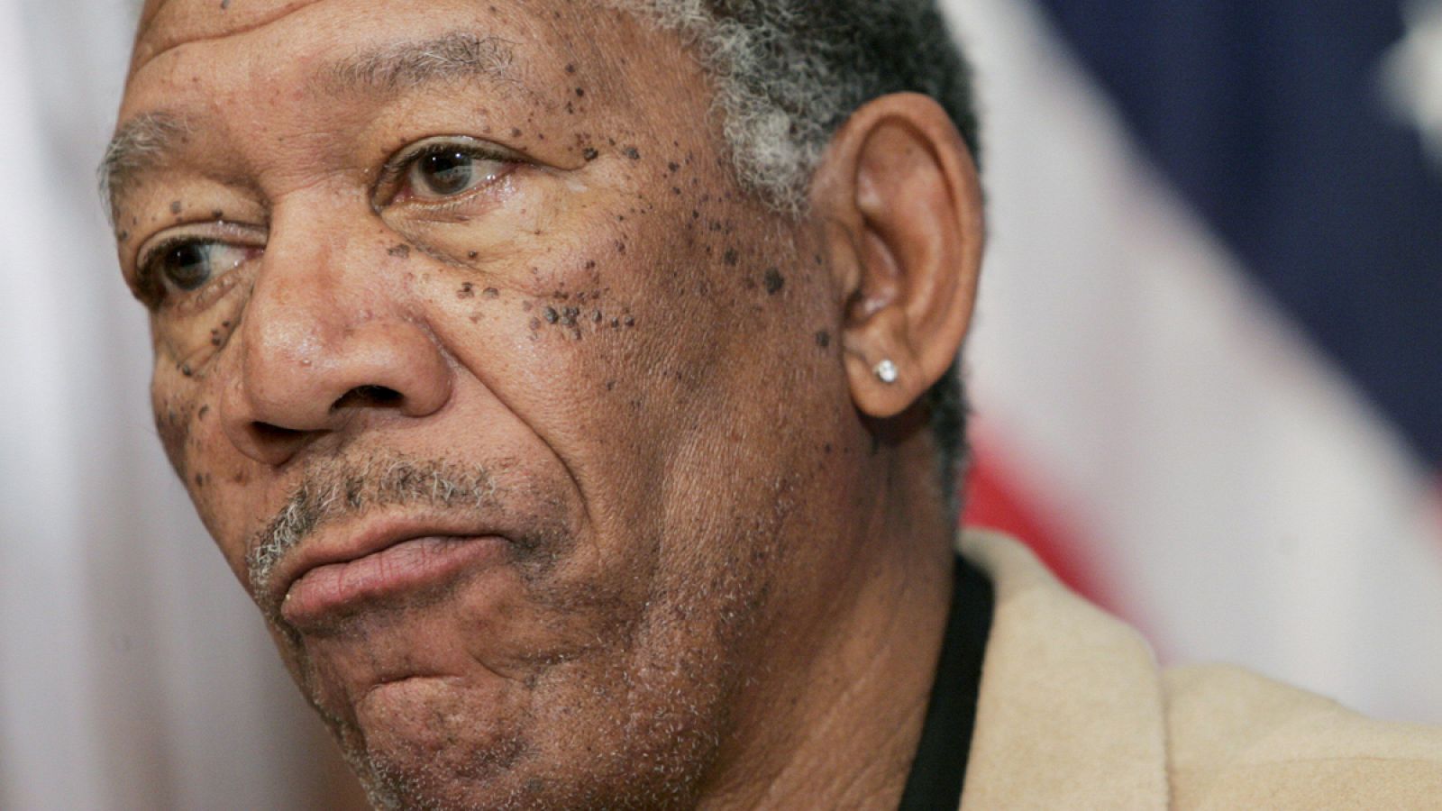 El actor estadounidense Morgan Freeman.