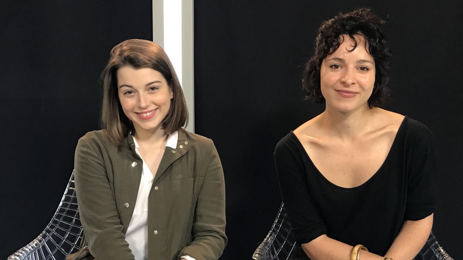 Pepa Gracia y Paula de la Nieta, Macarena y Paula en 'La otra mirada'