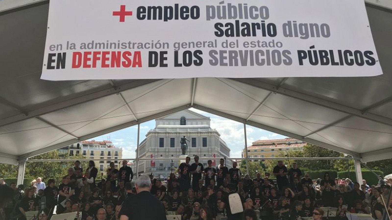 Concentración-concierto en Madrid para recuperar salarios y derechos en la Administración General del Estado