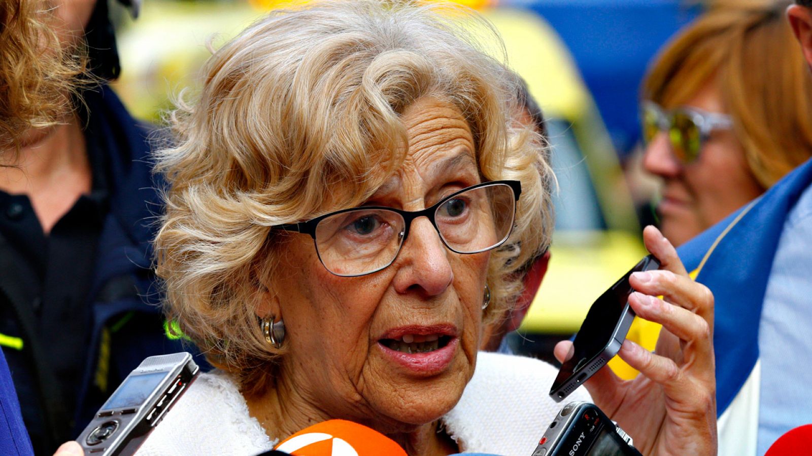 La alcaldesa de Madrid, Manuela Carmena