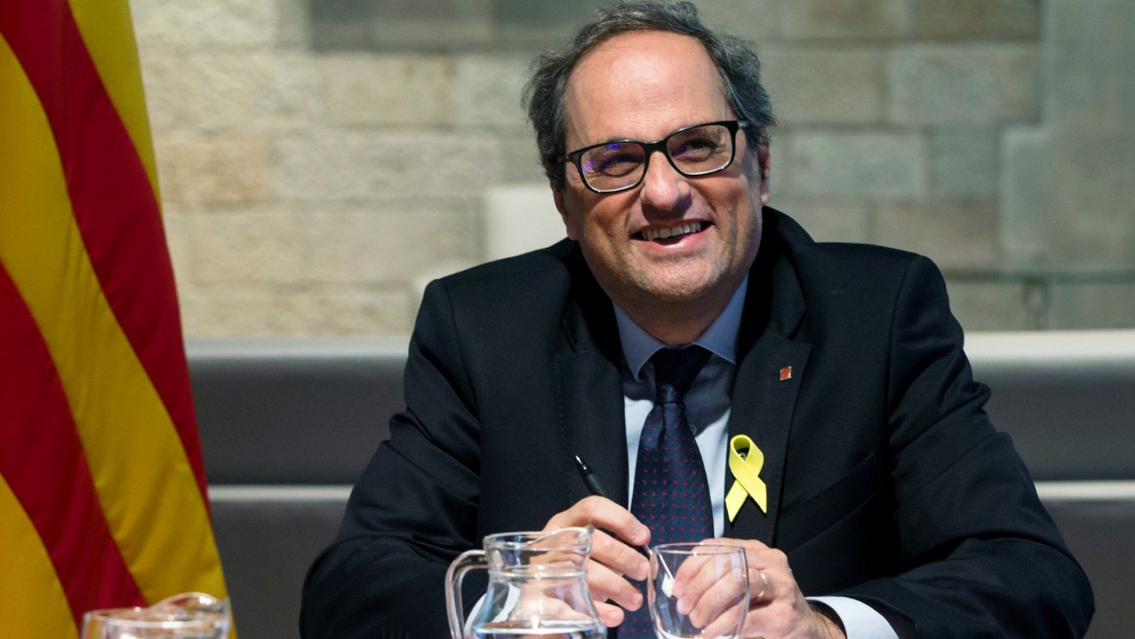 El presidente de la Generalitat, Quim Torra