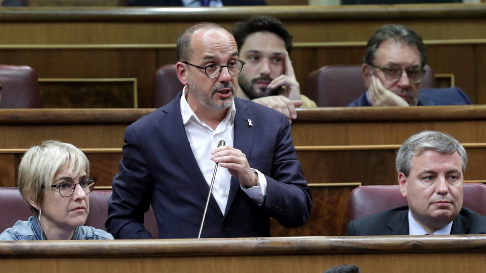 El portavoz del PDeCAT en el Congreso, Carles Campuzano