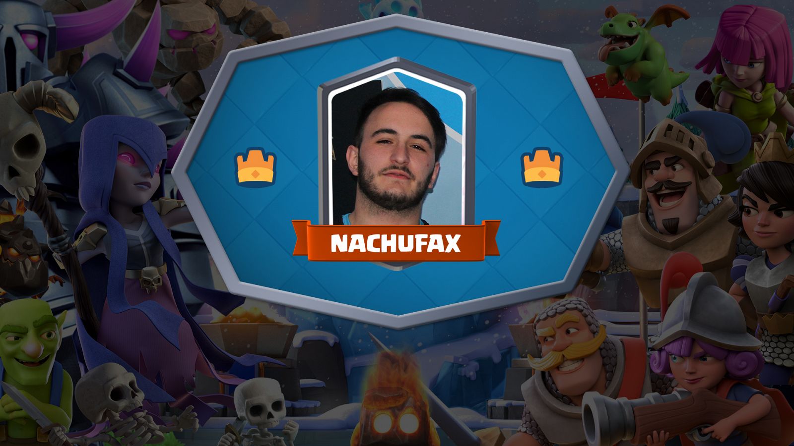 Nachufax es el ganador del segundo clasificatorio de RTVE Clash Royale Challenge