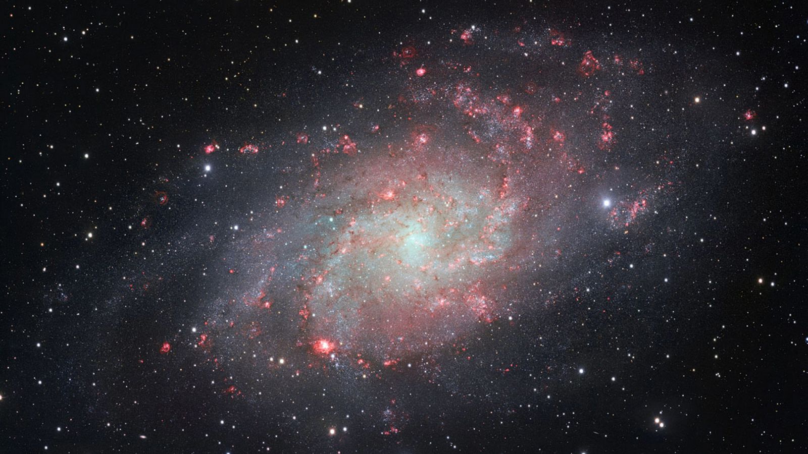 La galaxia Messier, vista desde el Observatorio Europeo Austral en Chile