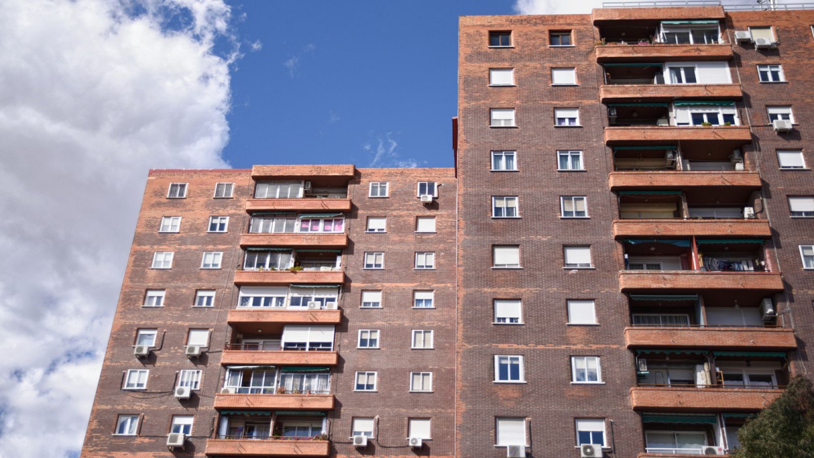 Dos edificios de viviendas en Madrid